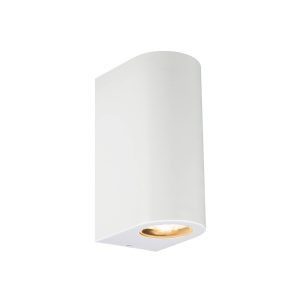 Prios külső fali lámpa Irfan kerek fehér 10 cm