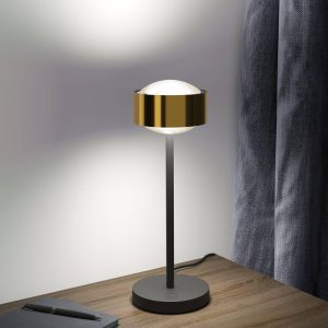 Puk! 120 Eye Table LED lencsék sárgaréz/fekete