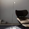 Puk! 80 Floor LED átlátszó/matt fehér/króm