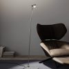 Puk! 80 Floor LED átlátszó/matt lencse matt króm