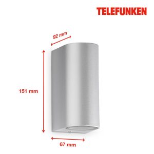 Telefunken Murcia LED külső fali világítás
