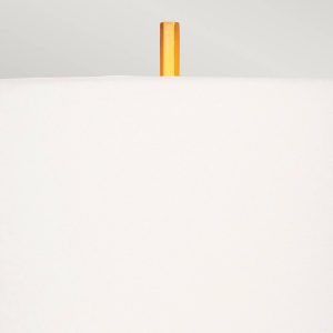 Textil asztali világítás Apollo sárgaréz/fehér