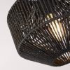 Wicker függő lámpa