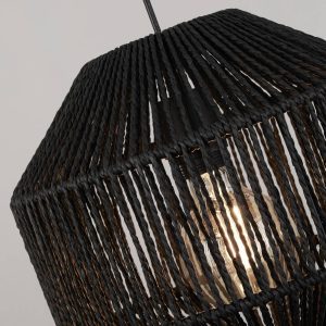 Wicker függő lámpa