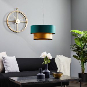 zöld/arany Ø 40cm