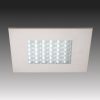 Q 68-LED süllyesztett lámpa rozsdamentes acél megjelenésben