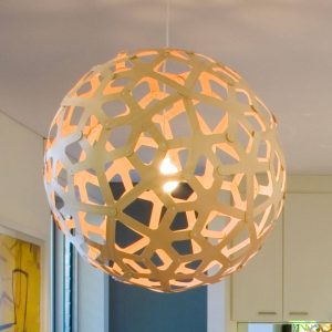 david trubridge Coral lógó lámpa Ø 80 cm bambusz