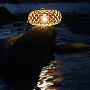 david trubridge Kina lógó lámpa Ø 80 cm bambusz
