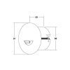 BRUMBERG Adapt wall LED beépített spot