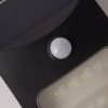 LED napelemes fali lámpa 67420BK-PIR