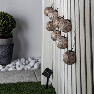 Lindby Hiyabel LED-es napelemes fénylánc