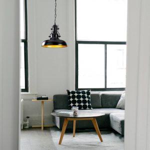 Lógó világítás Berceste 200-S Ø32cm fekete/arany