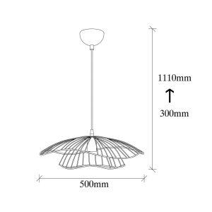 Ø50cm réz