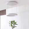 Lucande Philine LED lógó világítás Ø 60 cm fehér