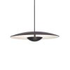MARSET Ginger LED függő Triac Ø20cm wenge/fehér