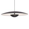 MARSET Ginger LED függő Triac Ø42cm wenge/fehér