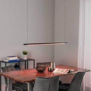 Quitani Talon LED lógó lámpa fekete eloxált 24 W