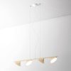 Axolight Orchidea LED-es függőlámpa négylámpás homokos