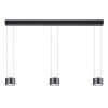 BANKAMP Impulse függőlámpa 3-lámpás dim to warm anthracite
