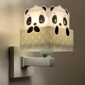 Dalber Panda fali lámpa konnektorral