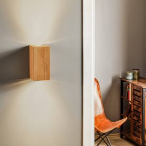 Fali lámpa Wooddream 1-lámpás tölgyfa