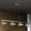 Flash LED függőlámpa kristálygyűrűkkel