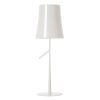 Foscarini Birdie grande LED asztali lámpa fehér dim