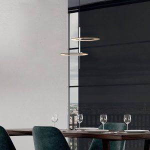 ICONE LED függőlámpa Hula Hoop S2 - 2 tárcsa