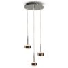 LED-es függőlámpa Puk Drop Trio