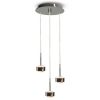 LED-es függőlámpa Puk Drop Trio