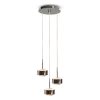 LED-es függőlámpa Puk Maxx Drop Trio