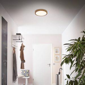 LED mennyezeti lámpa Runa Wood wood look 3