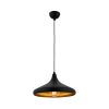 Lógó lámpa AV-4106-M8-BSY-36 fekete/arany Ø 36 cm
