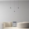 Axolight Jewel mono függőlámpa fekete 2