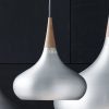 FRITZ HANSEN Orient P1 Inga alumínium/tölgy Ø 22