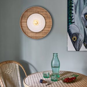 MARKET SET Portinatx falilámpa fehér