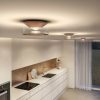 Ribag Vior LED mennyezeti lámpa rózsa arany 40° 2