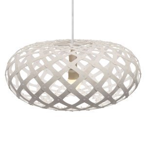 david trubridge Kina függőlámpa Ø 44cm fehér