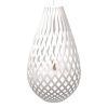 david trubridge Koura függőlámpa 75 cm fehér