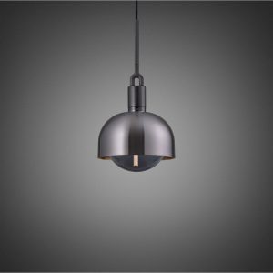 Buster + Punch Villás Gunmetal/Füstölt üveg Ø 25cm