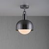 Buster + Punch villás takaró Gunmetal/opál Ø 25cm