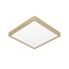 Felszíni LED panel Fueva 5 IP20 830 sárgaréz 28.5x28.5