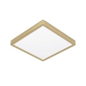 Felszíni LED panel Fueva 5 IP20 830 sárgaréz 28.5x28.5