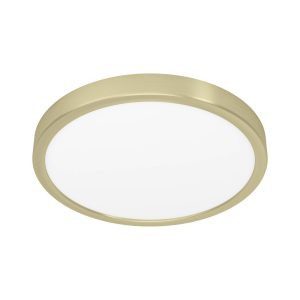 Felületre szerelhető LED panel Fueva 5 IP20 830 sárgaréz Ø28.5cm