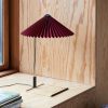 HAY Matin 380 LED-es pliszírozott asztali lámpa