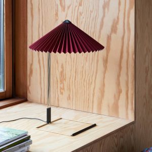 HAY Matin 380 LED-es pliszírozott asztali lámpa