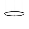 Ideal Lux LED-es függesztett lámpa Oracle Slim Ø 70 cm fekete 3