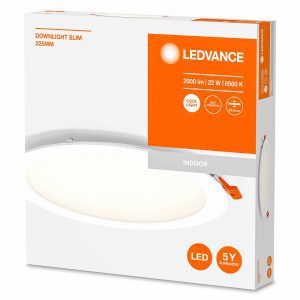 LEDVANCE Recess Slim LED süllyesztett lámpa Ø22cm 6500K
