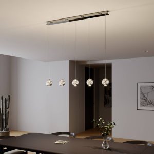 Lucande LED-es függőlámpa Hayley