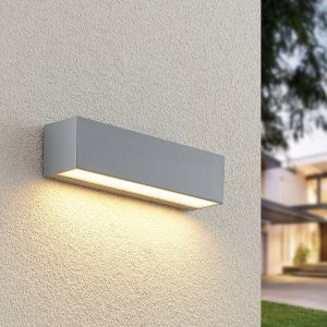 Lucande LED kültéri fali lámpa Lengo